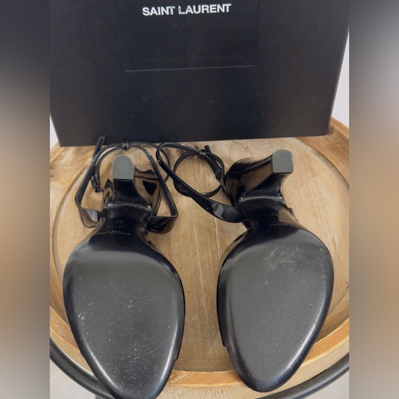 AUTHENTIC | Saint Laurent Scandale 110 Patent Sandal (with box) - Picture 8 of 11